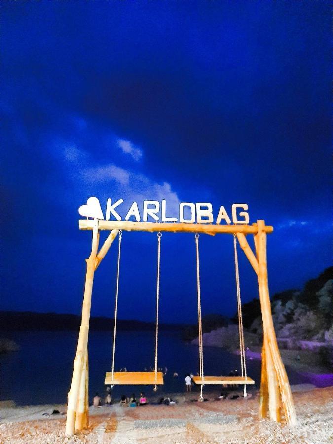 Apartment Susanj Karlobag Kültér fotó